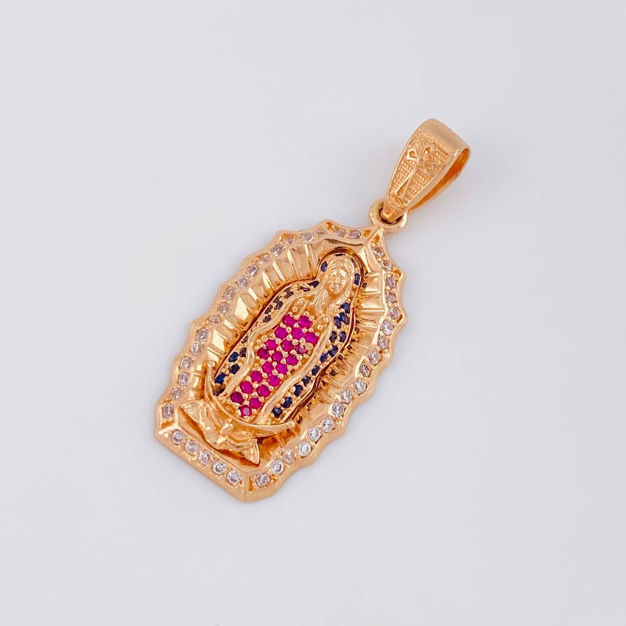 Dije Virgen Guadalupe 5.5g / 3.6cm Oro Rosa 18K