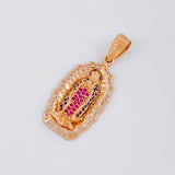 Dije Virgen Guadalupe 5.5g / 3.6cm Oro Rosa 18K