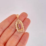 Dije Virgen Guadalupe 5.5g / 3.6cm Oro Rosa 18K
