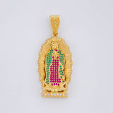 Dije Virgen Guadalupe 10.95g / 5cm Oro Amarillo 18K