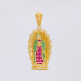 Dije Virgen Guadalupe 10.95g / 5cm Oro Amarillo 18K
