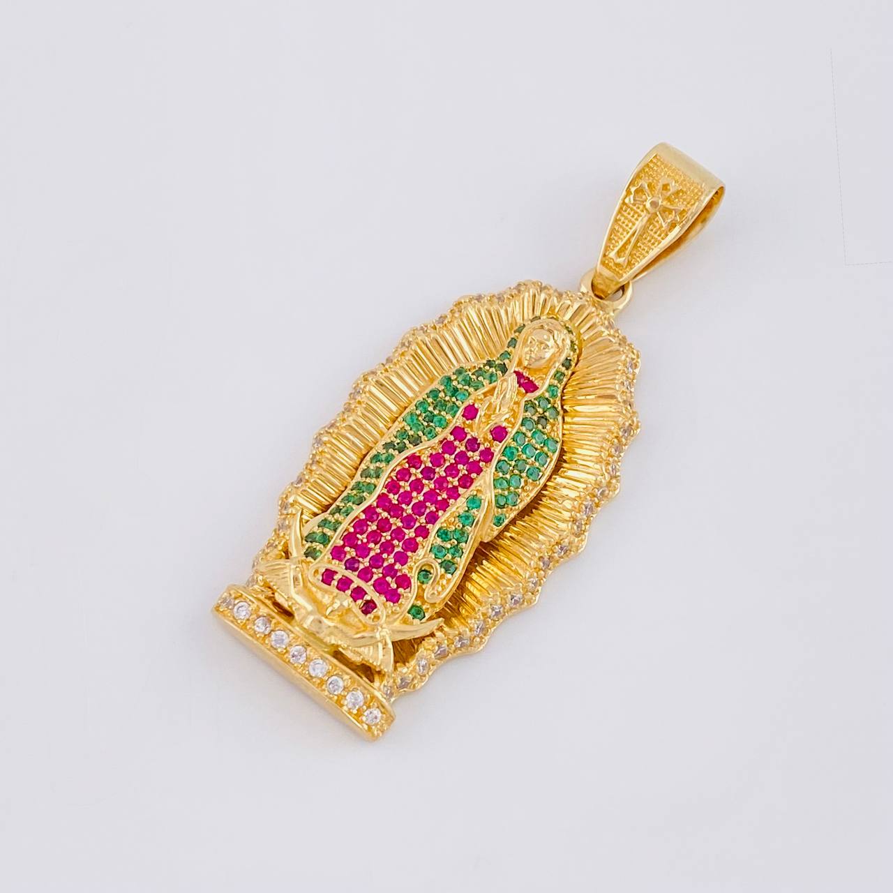Dije Virgen Guadalupe 10.95g / 5cm Oro Amarillo 18K