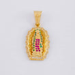 Dije Virgen de Guadalupe 2.55g / 2.5cm Oro Amarillo 18K