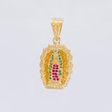 Dije Virgen de Guadalupe 2.55g / 2.5cm Oro Amarillo 18K
