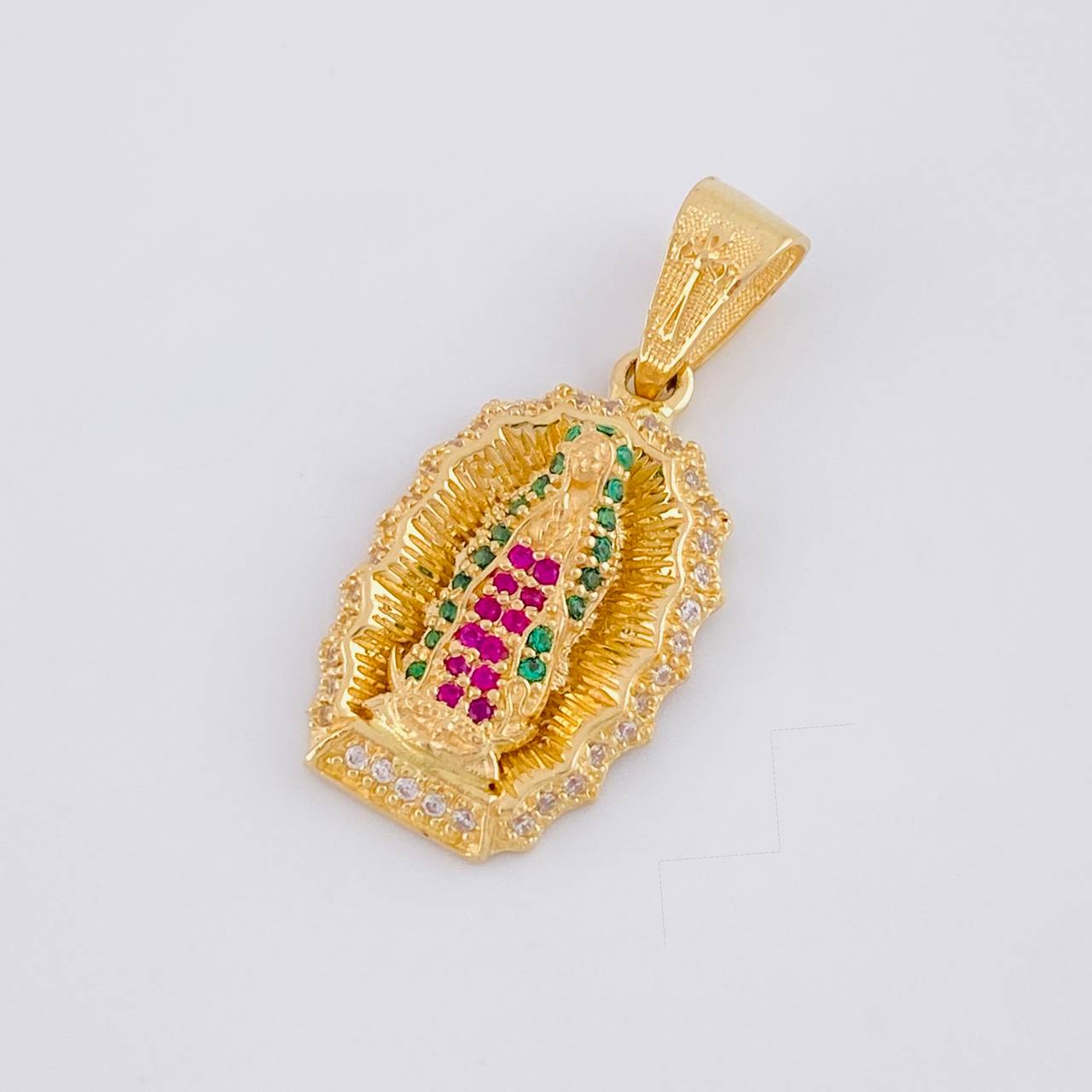 Dije Virgen de Guadalupe 2.55g / 2.5cm Oro Amarillo 18K