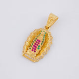 Dije Virgen de Guadalupe 2.55g / 2.5cm Oro Amarillo 18K