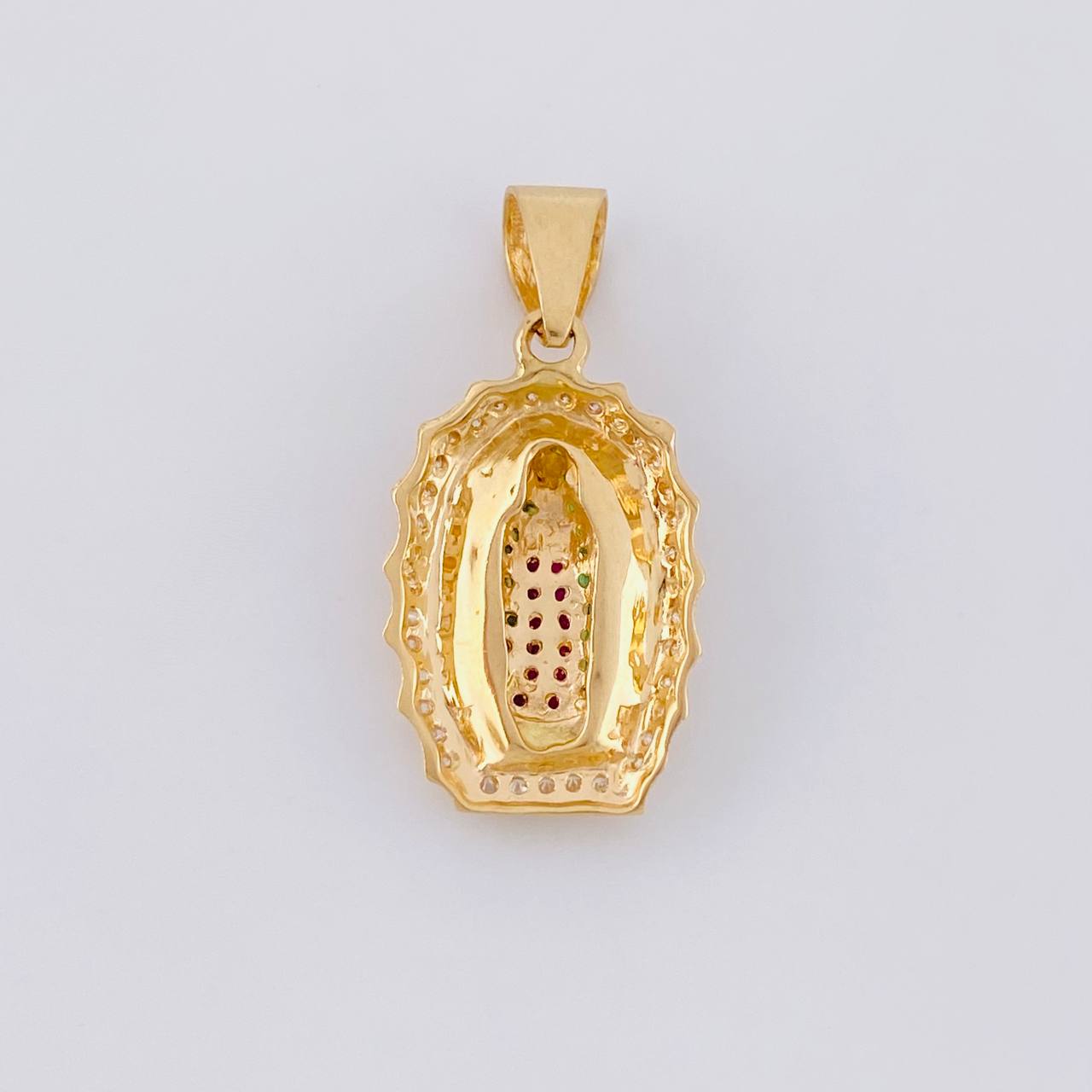 Dije Virgen de Guadalupe 2.55g / 2.5cm Oro Amarillo 18K