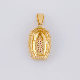 Dije Virgen de Guadalupe 2.55g / 2.5cm Oro Amarillo 18K