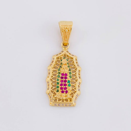 Dije Virgen Guadalupe 3.35g / 3.2cm Oro Amarillo 18K
