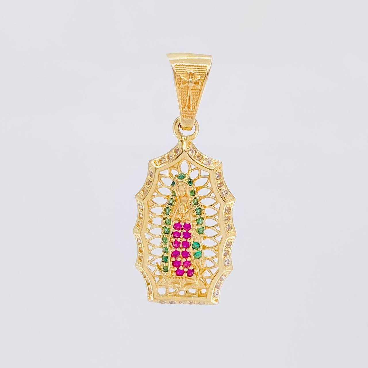 Dije Virgen Guadalupe 3.35g / 3.2cm Oro Amarillo 18K