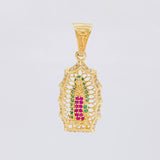 Dije Virgen Guadalupe 3.35g / 3.2cm Oro Amarillo 18K
