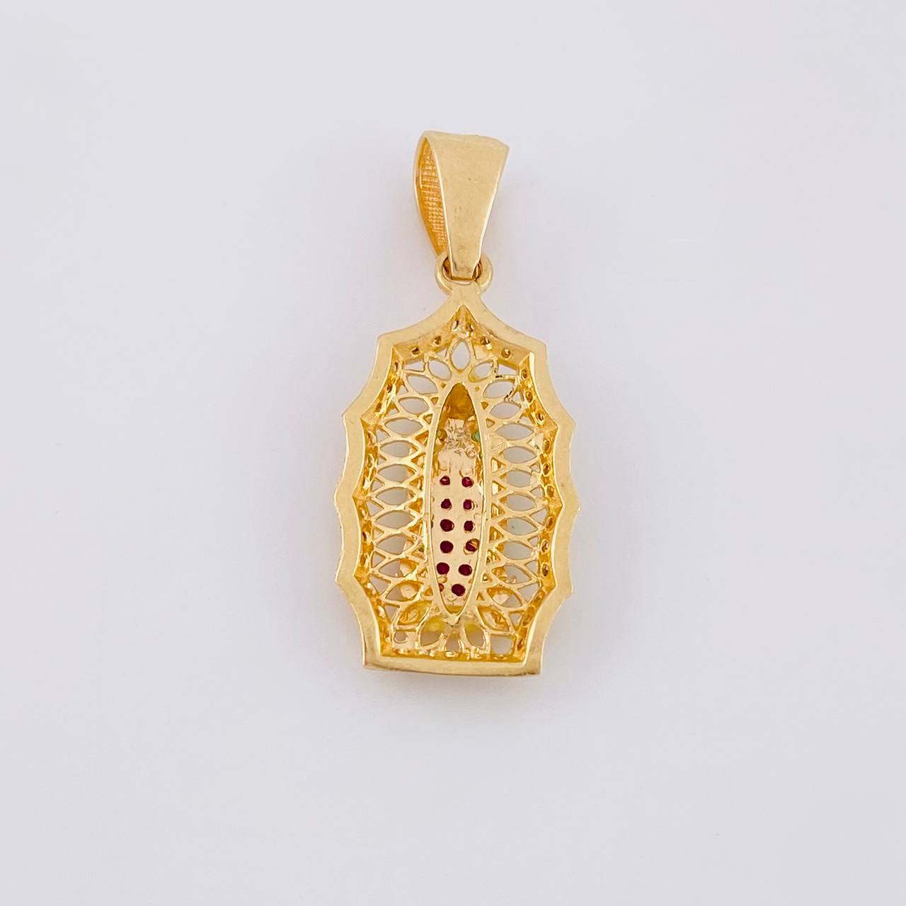 Dije Virgen Guadalupe 3.35g / 3.2cm Oro Amarillo 18K