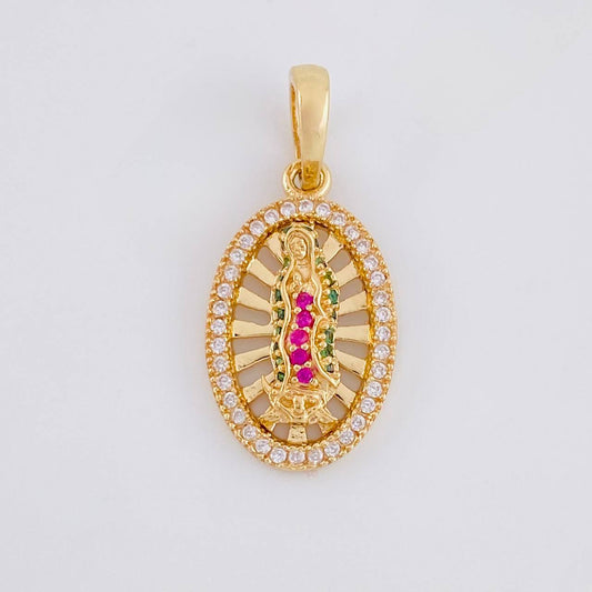 Dije Virgen de Guadalupe 2.5g / 2.5cm Oro Amarillo 18K