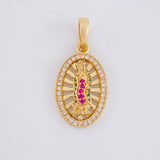 Dije Virgen de Guadalupe 2.5g / 2.5cm Oro Amarillo 18K