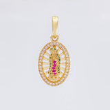 Dije Virgen de Guadalupe 2.5g / 2.5cm Oro Amarillo 18K