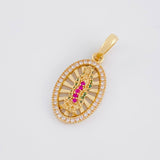 Dije Virgen de Guadalupe 2.5g / 2.5cm Oro Amarillo 18K