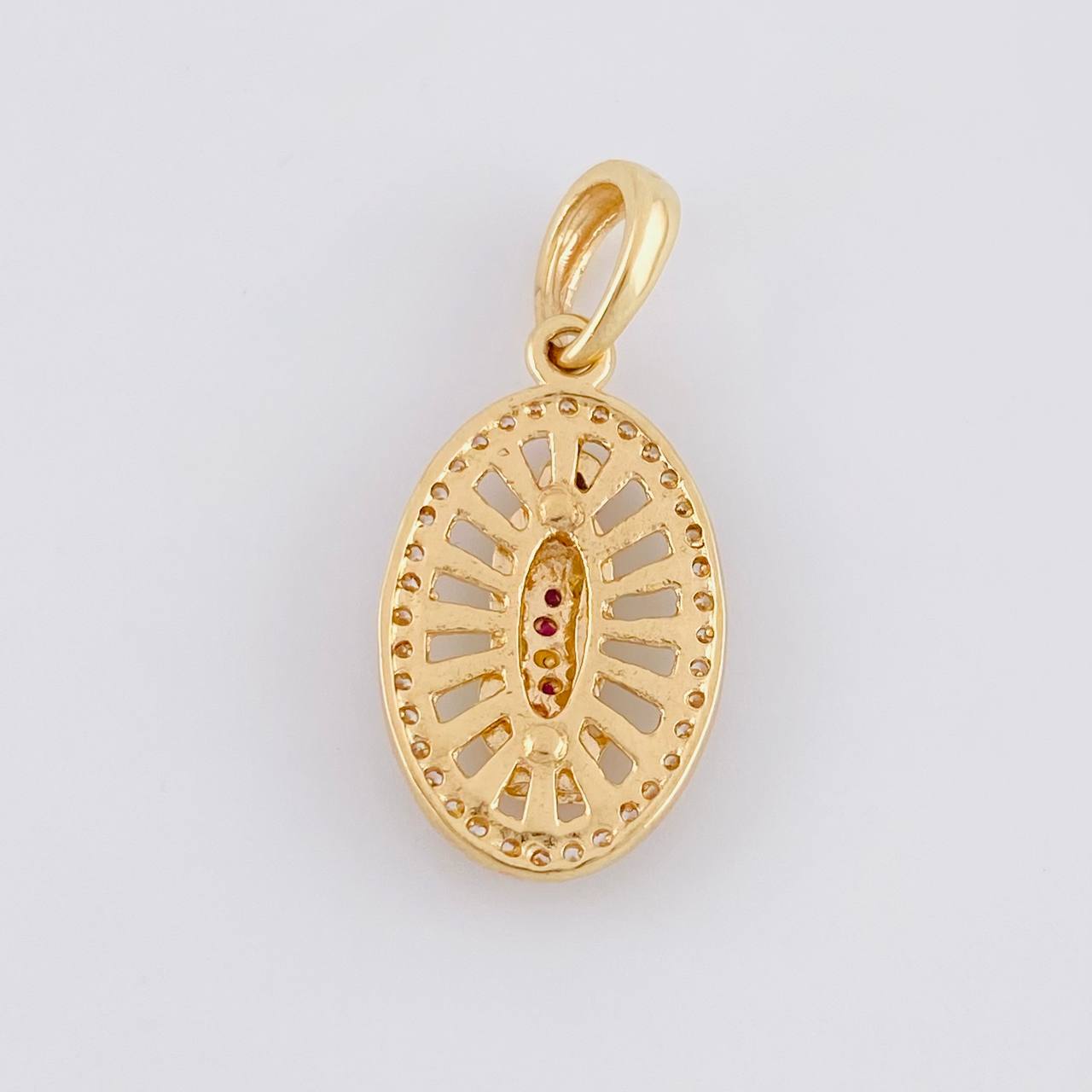 Dije Virgen de Guadalupe 2.5g / 2.5cm Oro Amarillo 18K