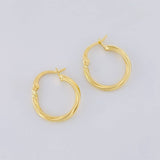 Candongas Arielle 1.15g / 1.8cm Oro Amarillo 18K