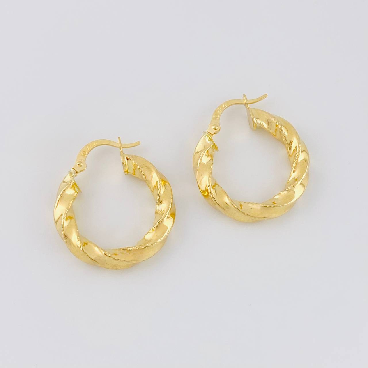 Candongas Lupe 2.75g / 2.2cm Oro Amarillo 18K