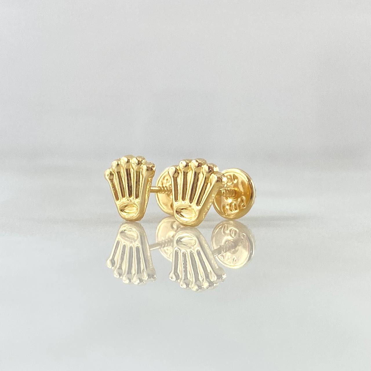 Topos Silueta Corona RX 0.6gr / 7.1mm Oro Amarillo 18K