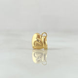 Dije Corazon Delfin En Medio 0.3gr / 1.3cm / Oro Amarillo 18K ©