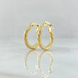 Candongas Mary 1.25gr / 1.6cm / Oro Amarillo 18K ©
