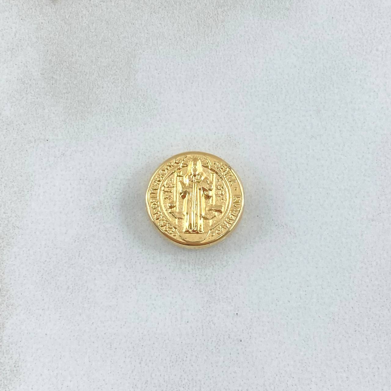 Herraje San Benito 0.7gr / 1.3cm / Oro Amarillo 18K
