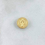 Herraje San Benito 0.75gr / 1.3cm / Oro Amarillo 18K