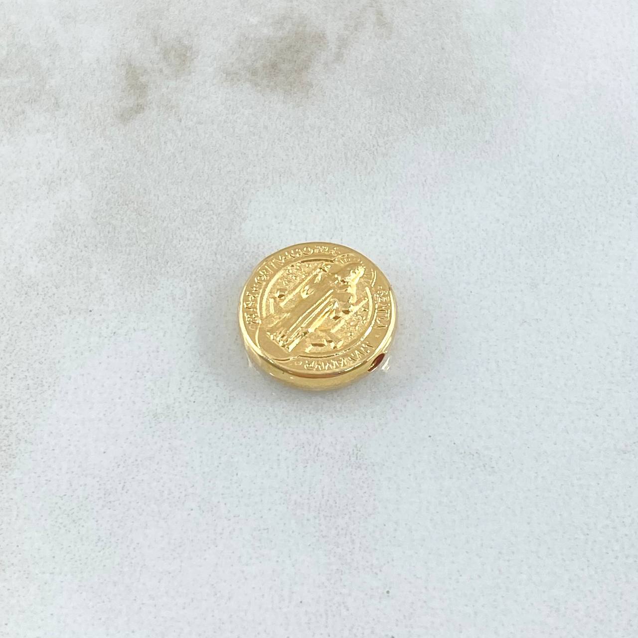 Herraje San Benito 0.75gr / 1.3cm / Oro Amarillo 18K