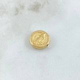 Herraje San Benito 0.7gr / 1.3cm / Oro Amarillo 18K