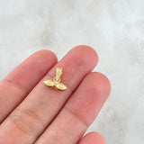Dije Ojos De Santa Lucia 0.3gr / 1cm / Oro Amarillo 18K