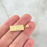 Dije Dólar 1.4gr / 3cm / Oro Amarillo 18K