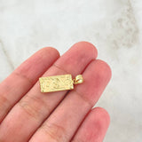 Dije Dólar 0.9gr / 2.8cm / Oro Amarillo 18K