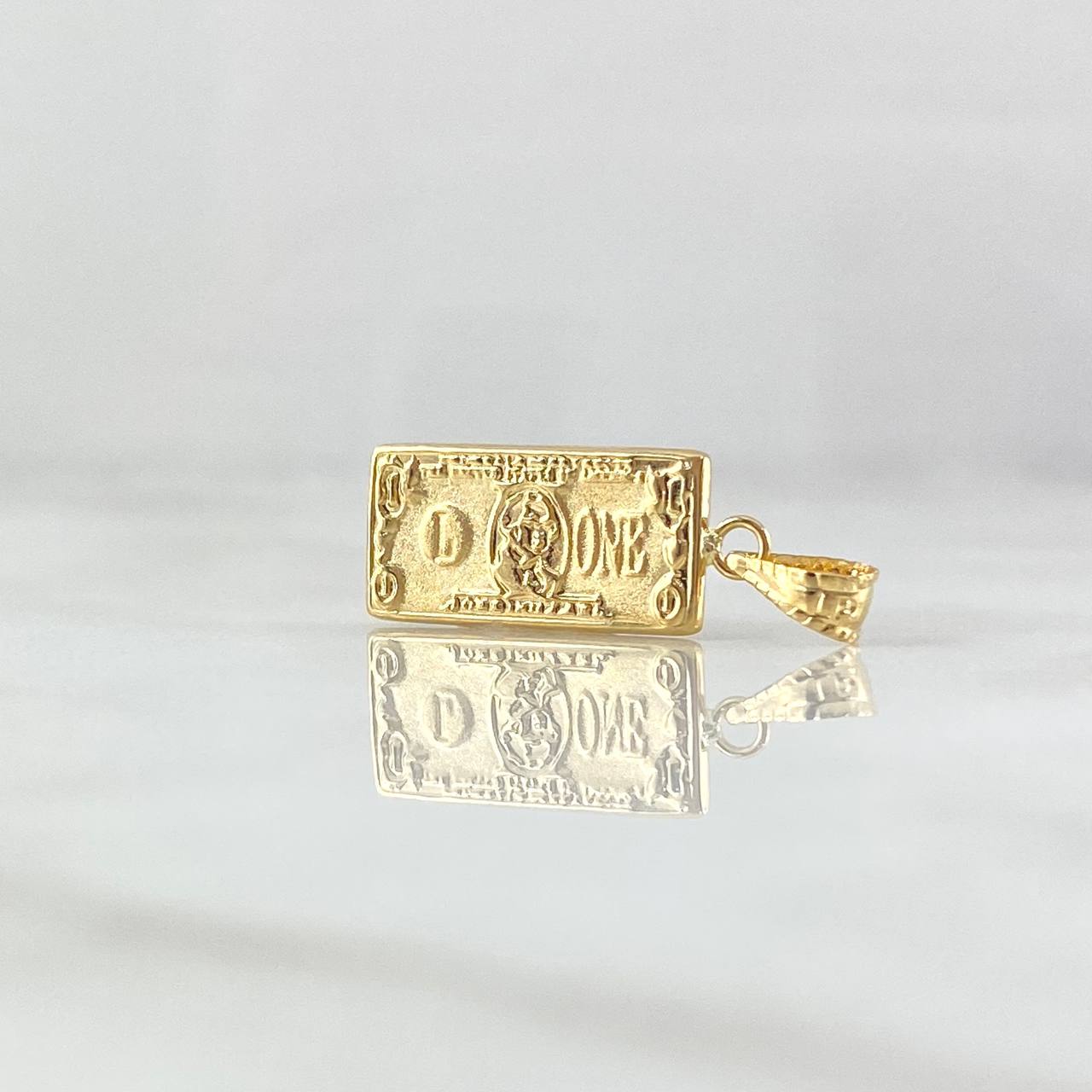 Dije Dólar 0.9gr / 2.8cm / Oro Amarillo 18K