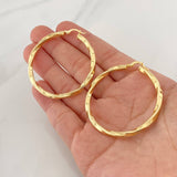 Candongas Mai 5.6g / 5cm Oro Amarillo 18K