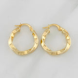 Candongas Asby 2g / 2.4cm Oro Amarillo 18K