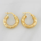Candongas Noel 2g / 2cm Oro Amarillo 18K