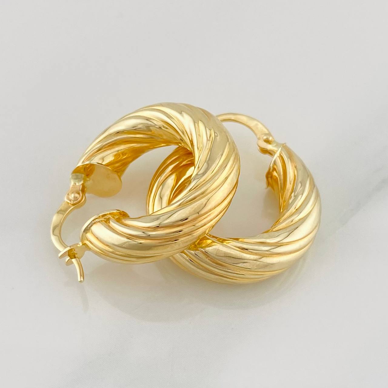 Candongas Rudi 4.2g / 2.2cm Oro Amarillo 18K