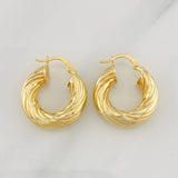 Candongas Rudi 4.2g / 2.2cm Oro Amarillo 18K