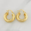 Candongas Rudi 3.9g / 2.4cm Oro Amarillo 18K