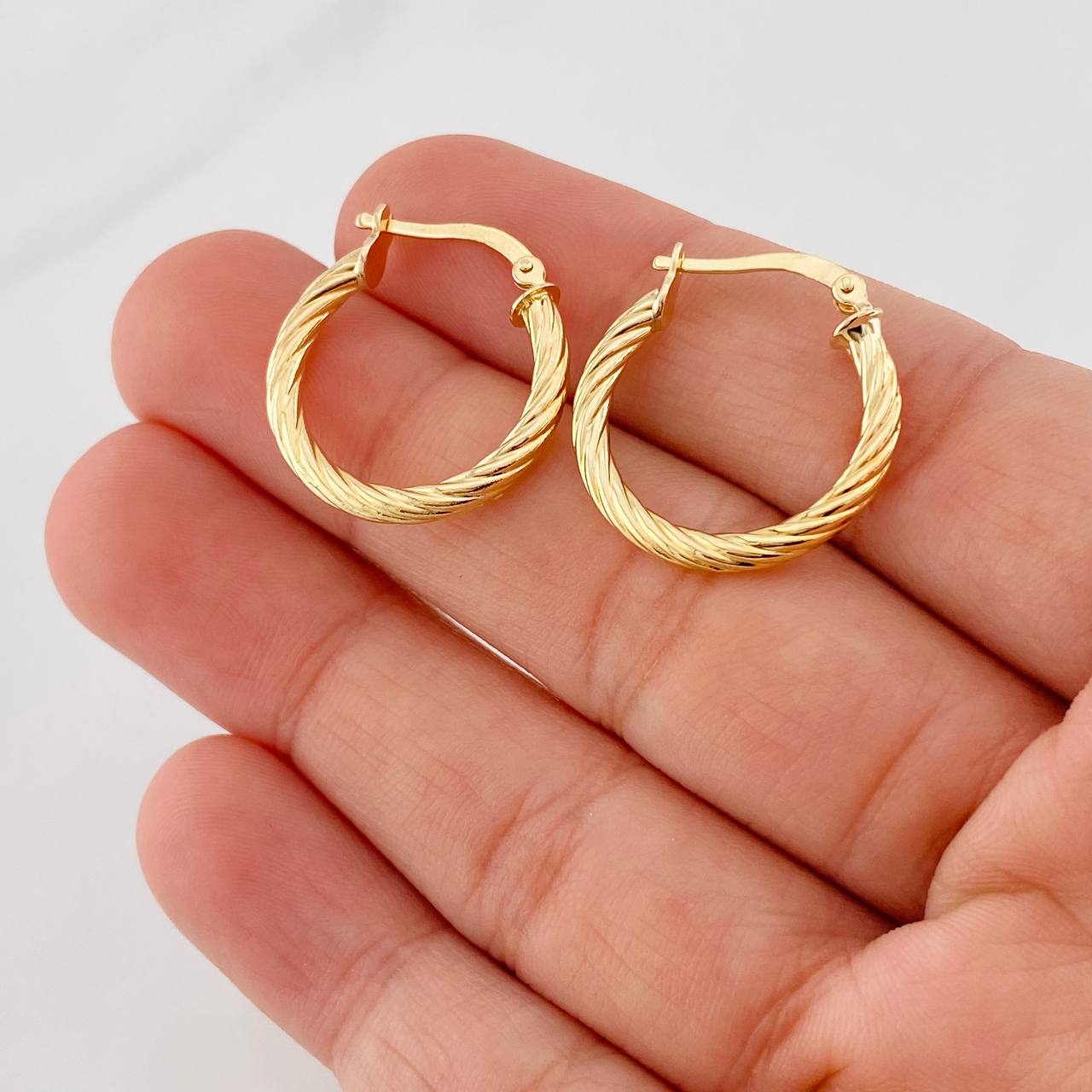 Candongas Mary 2g / 2.2cm Oro Amarillo 18K