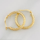 Candongas Mary 2g / 2.2cm Oro Amarillo 18K