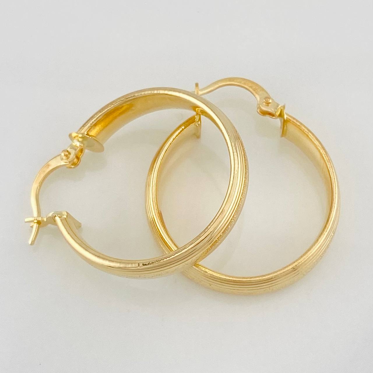 Candongas Winter 2.9g / 3cm Oro Amarillo 18K