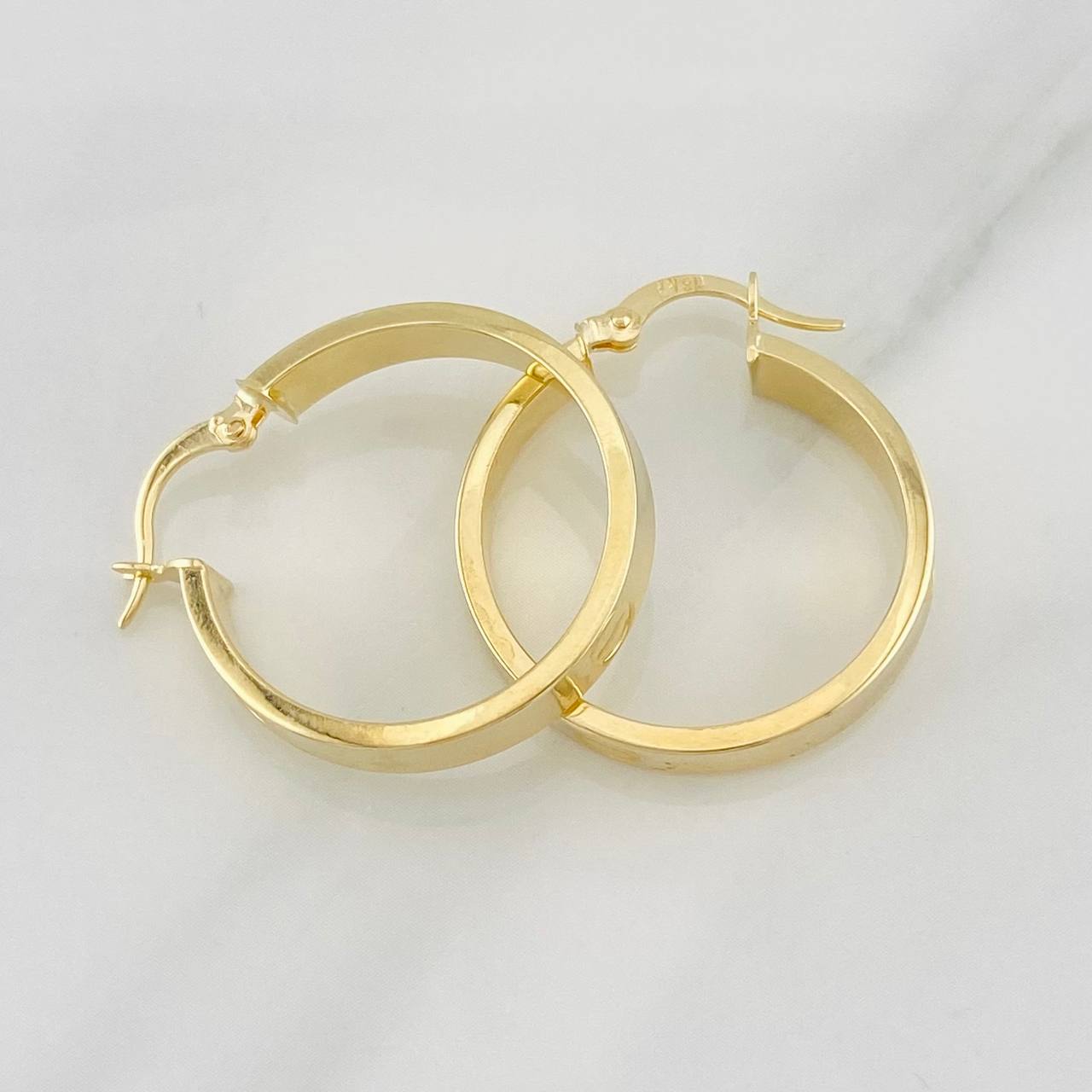 Candongas Tornillo 3.3g / 3cm Oro Amarillo 18K