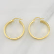 Candongas Tornillo 3.3g / 3cm Oro Amarillo 18K