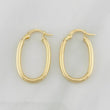 Candongas Jass Ovaladas 1.55g / 2.6cm Oro Amarillo 18K