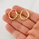 Candongas Hera 2.05g / 2.3cm Oro Amarillo 18K