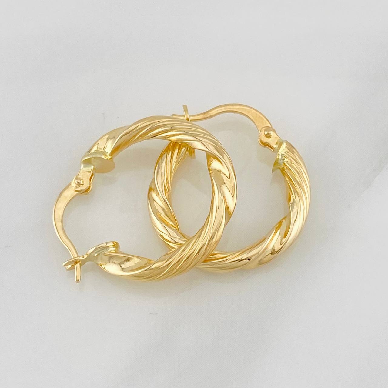 Candongas Hera 2.05g / 2.3cm Oro Amarillo 18K