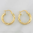 Candongas Hera 2.05g / 2.3cm Oro Amarillo 18K