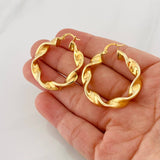 Candongas Demi 6.15g / 3.7cm Oro Amarillo 18K